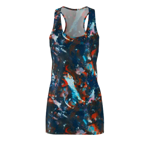 Ghenie's Whirl on a Racerback Dress