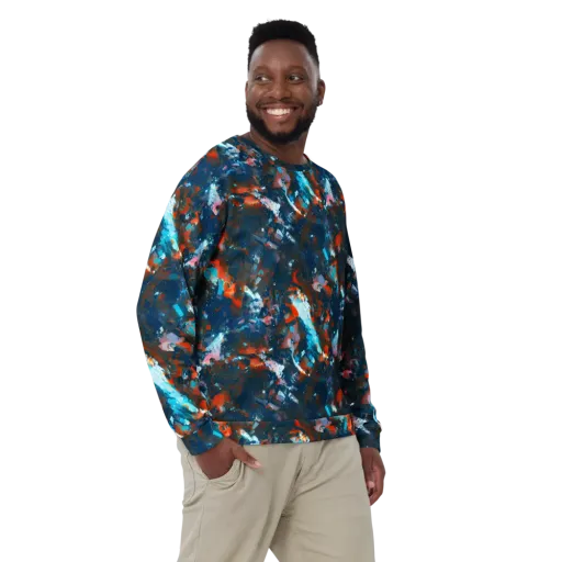 Ghenie's Whirl on a Sweatshirt
