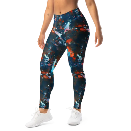 Ghenie's Whirl on a Leggings
