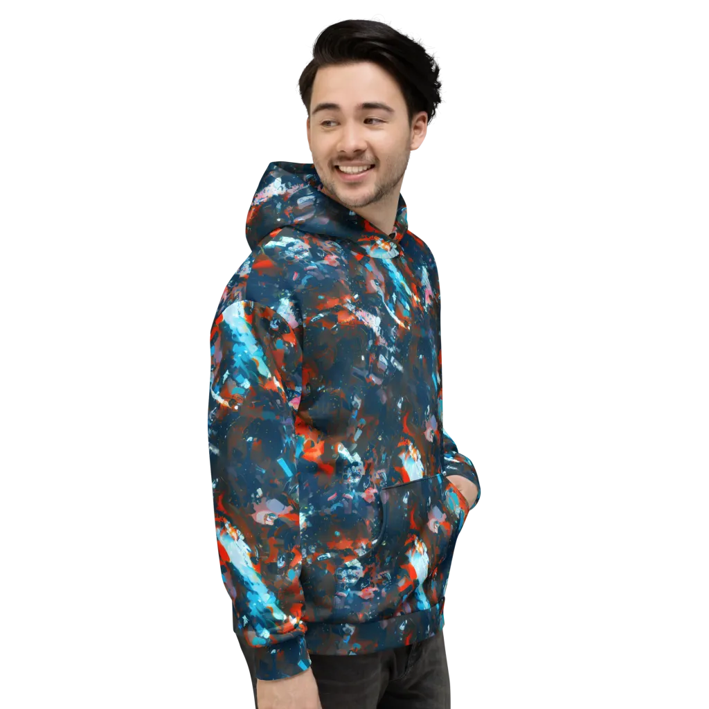 Ghenie's Whirl on Hoodie — Right