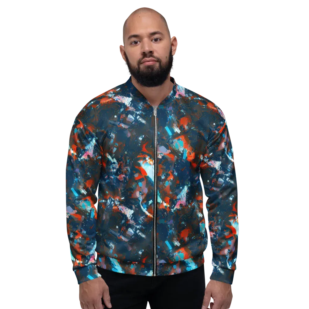 Ghenie's Whirl on Bomber Jacket — Front