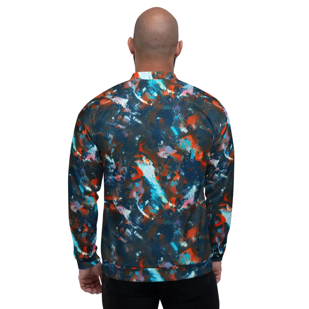 Ghenie's Whirl on Bomber Jacket — Back