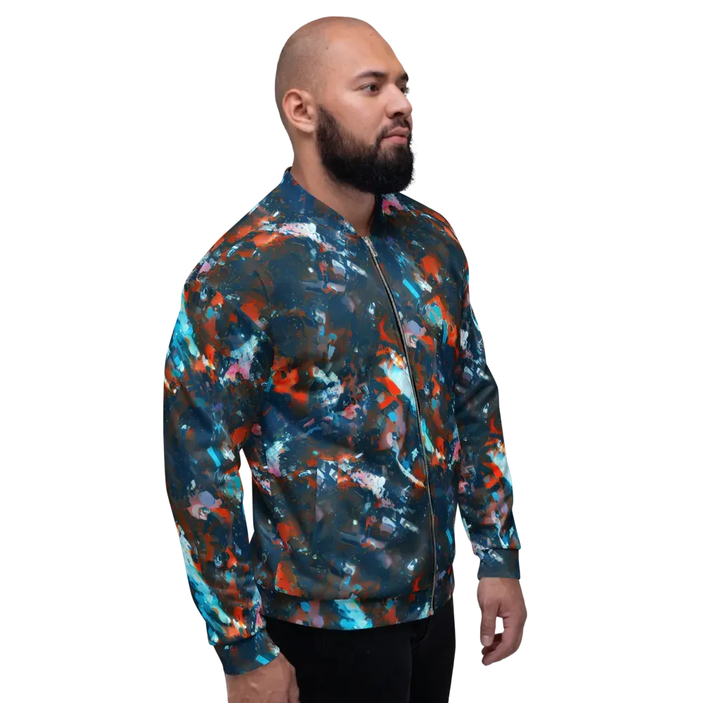 Ghenie's Whirl on Bomber Jacket — Right