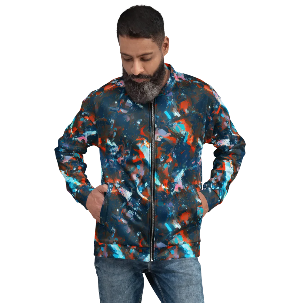 Ghenie's Whirl on Bomber Jacket — Front