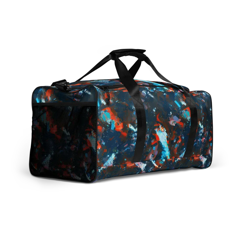 Ghenie's Whirl on Duffle Bag — Right Front
