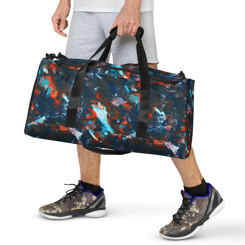 Ghenie's Whirl on Duffle Bag — Front