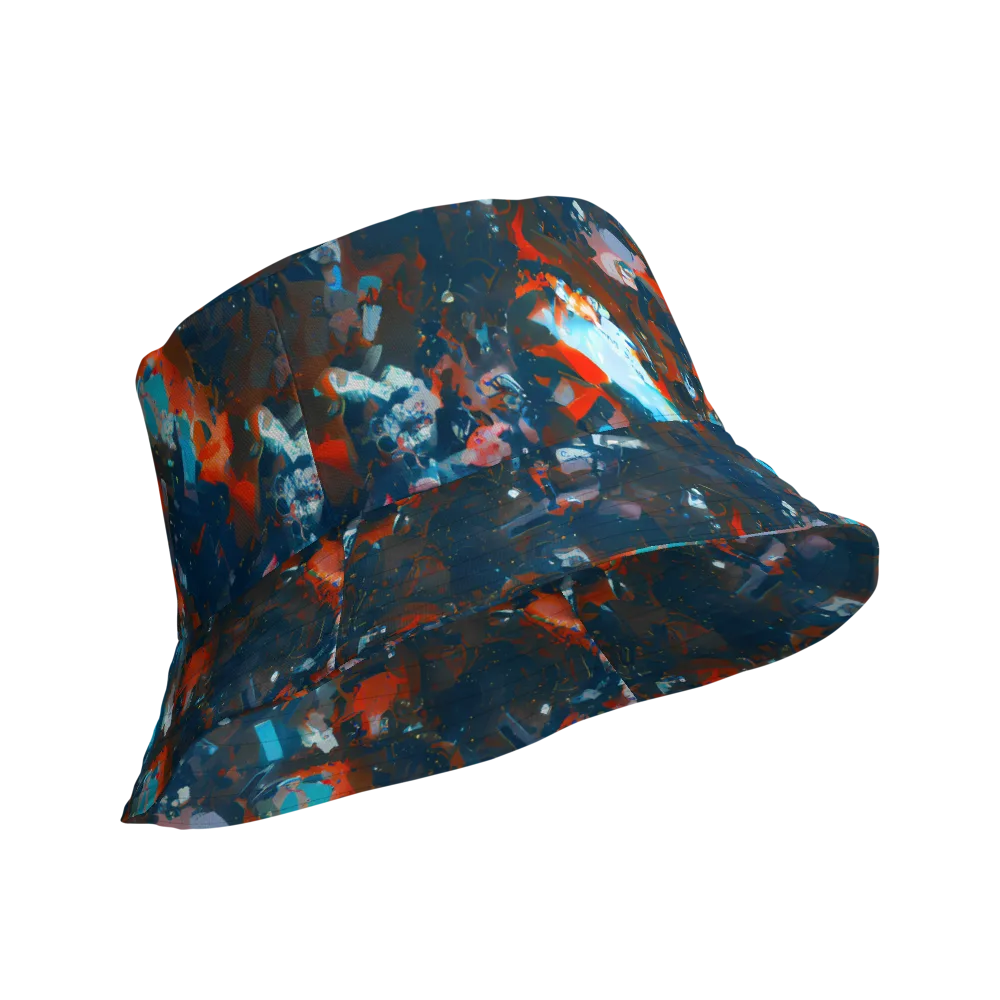 Ghenie's Whirl on Reversible Bucket Hat — Product details Outside