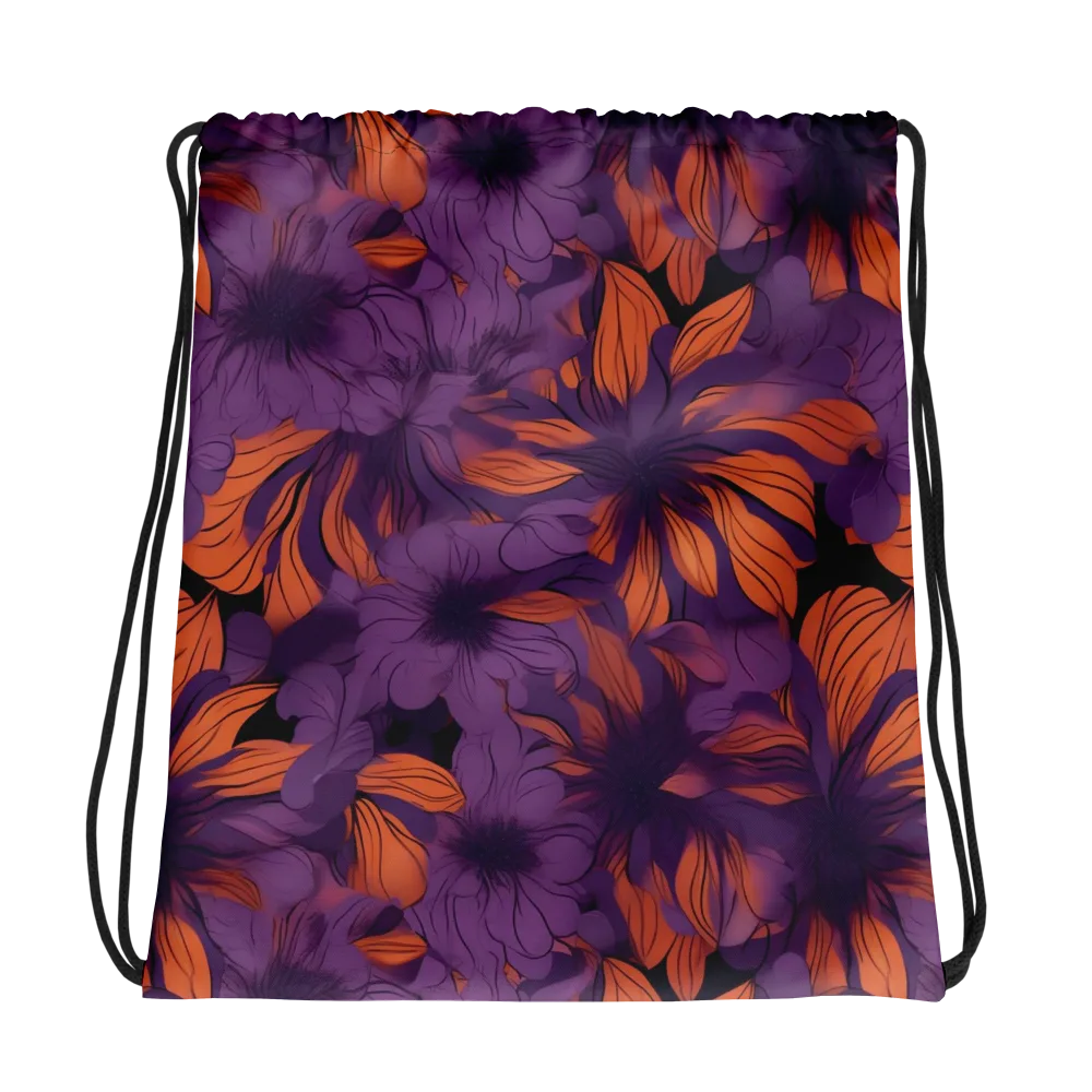Plum Ignition on Drawstring Bag — Photo