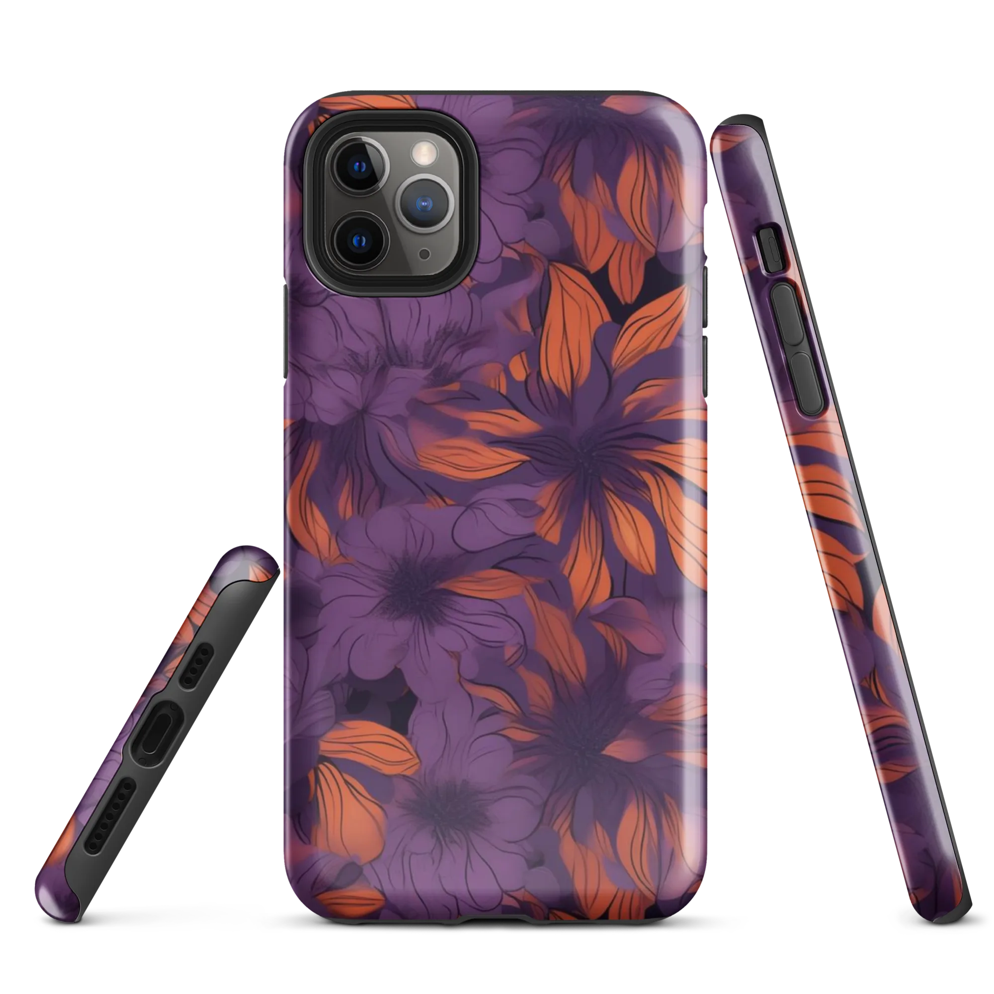 Plum Ignition on Tough Case for iPhone® — Front