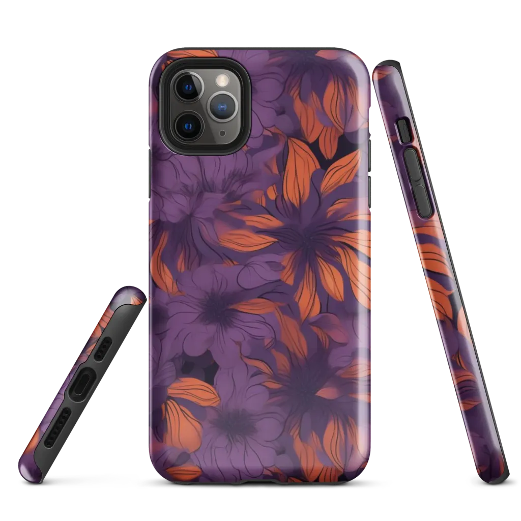 Plum Ignition on Tough Case for iPhone® — Front