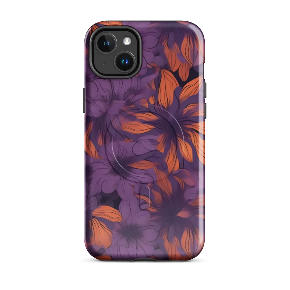 Plum Ignition on MagSafe Tough Case for iPhone® — Front
