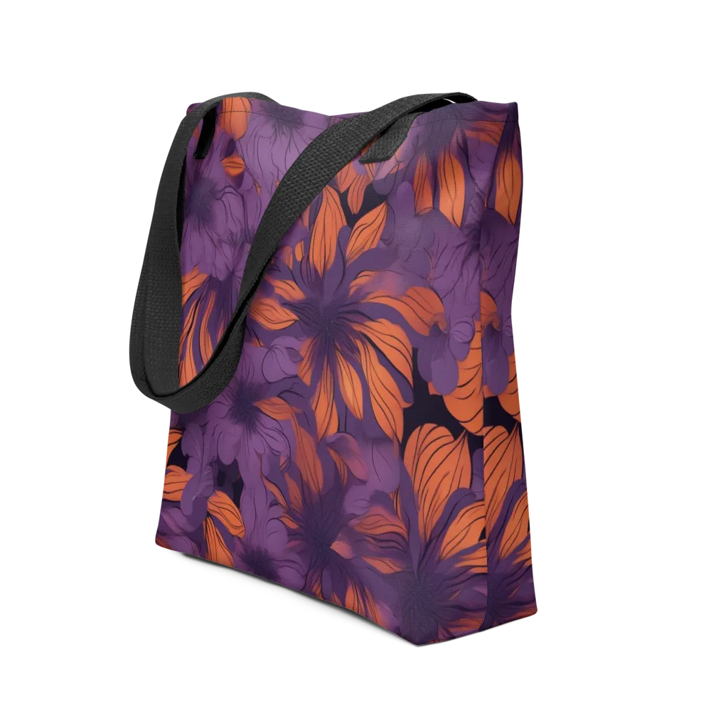 Plum Ignition on Tote Bag — Front
