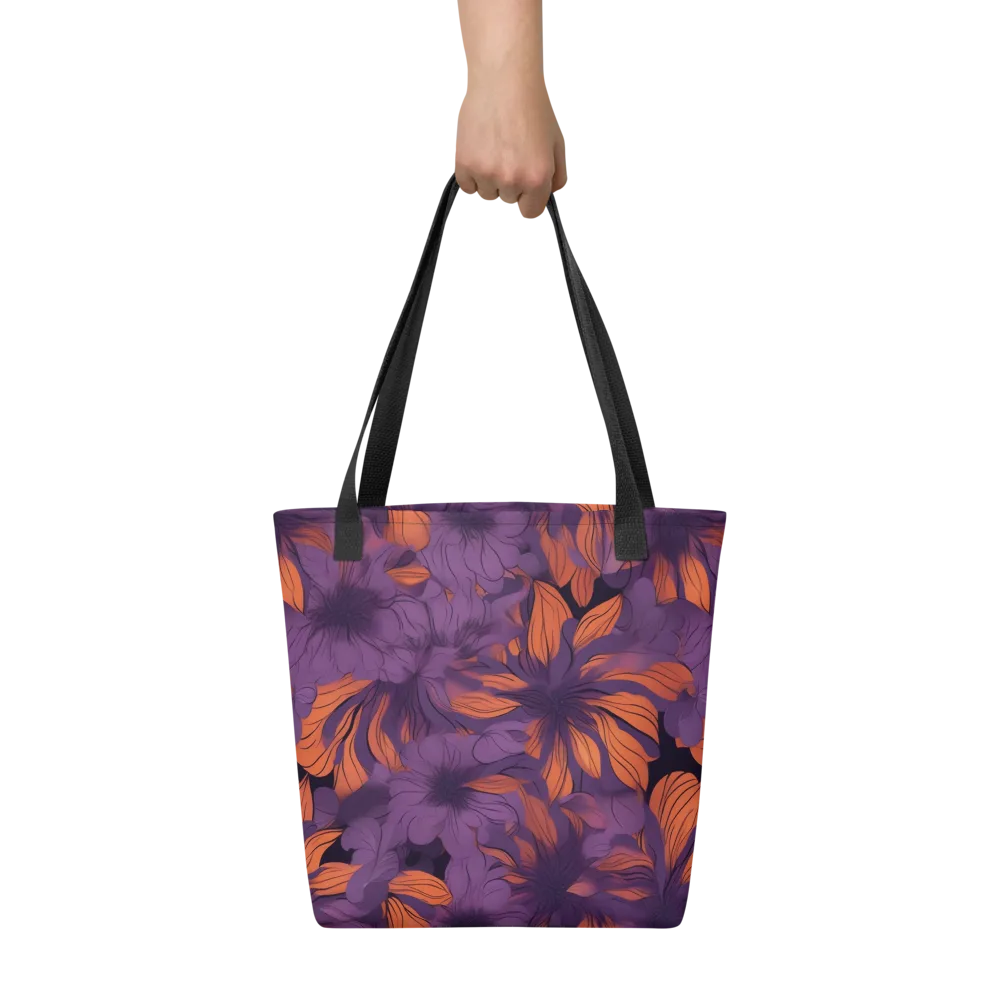 Plum Ignition on Tote Bag — Front