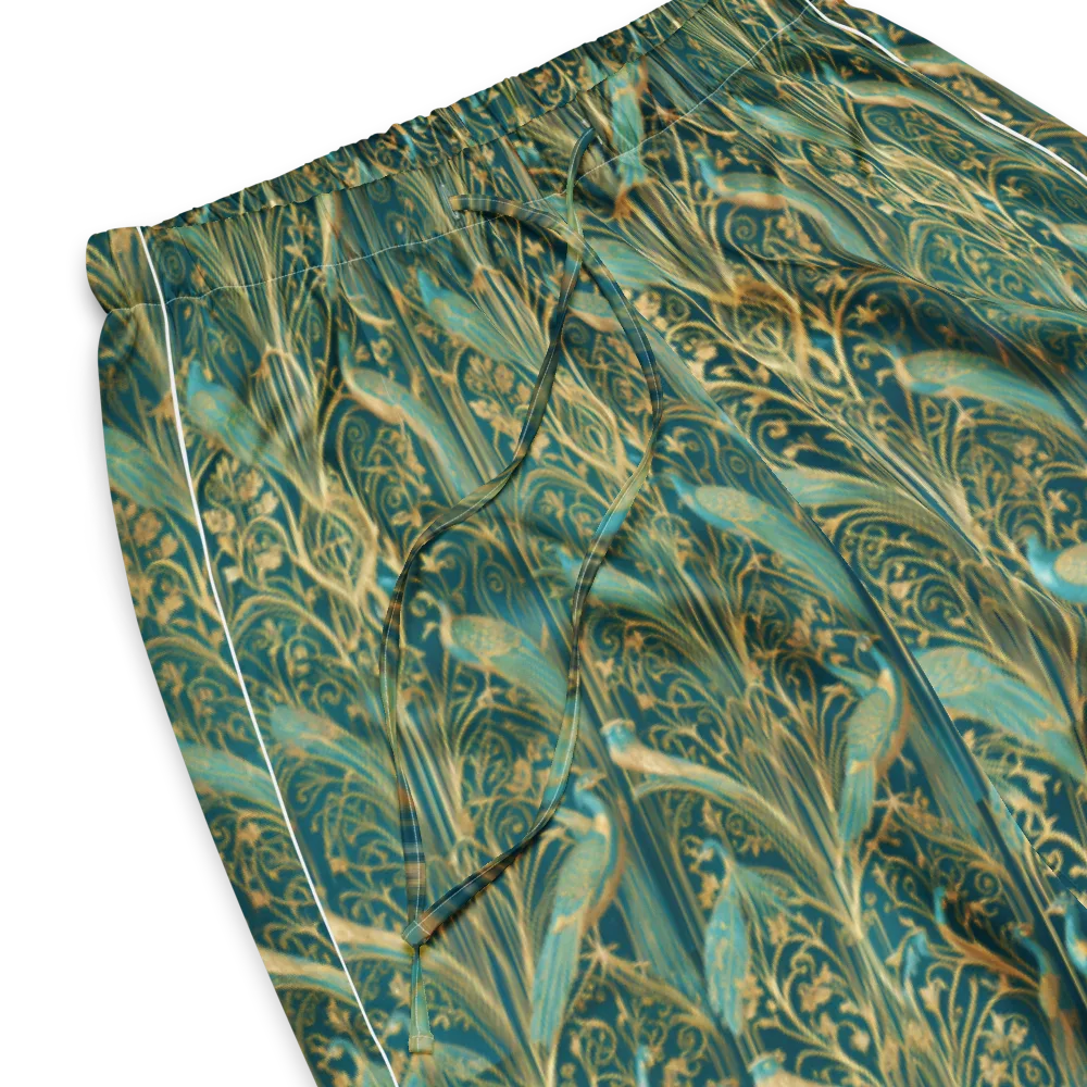 Peacock Nouveau on Women's Pajama Pants — Product details