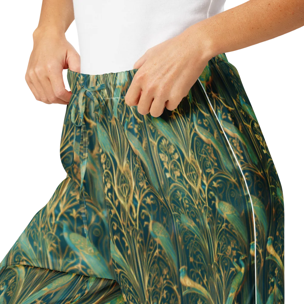 Peacock Nouveau on Women's Pajama Pants — Product details