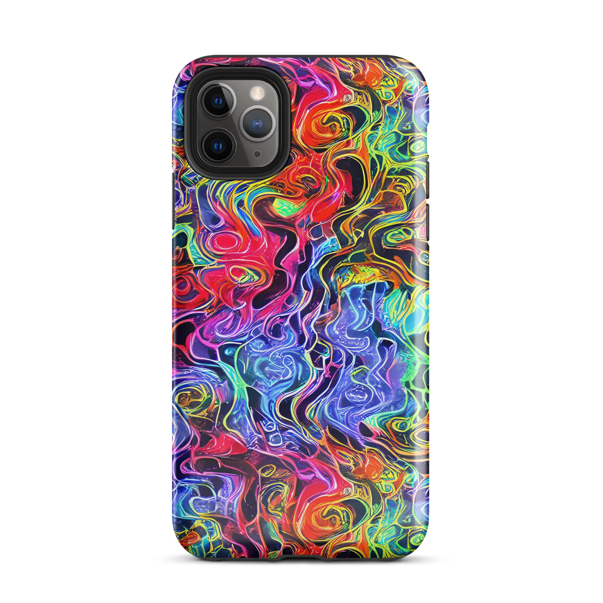 Riotous Aurora on Tough Case for iPhone® — Front