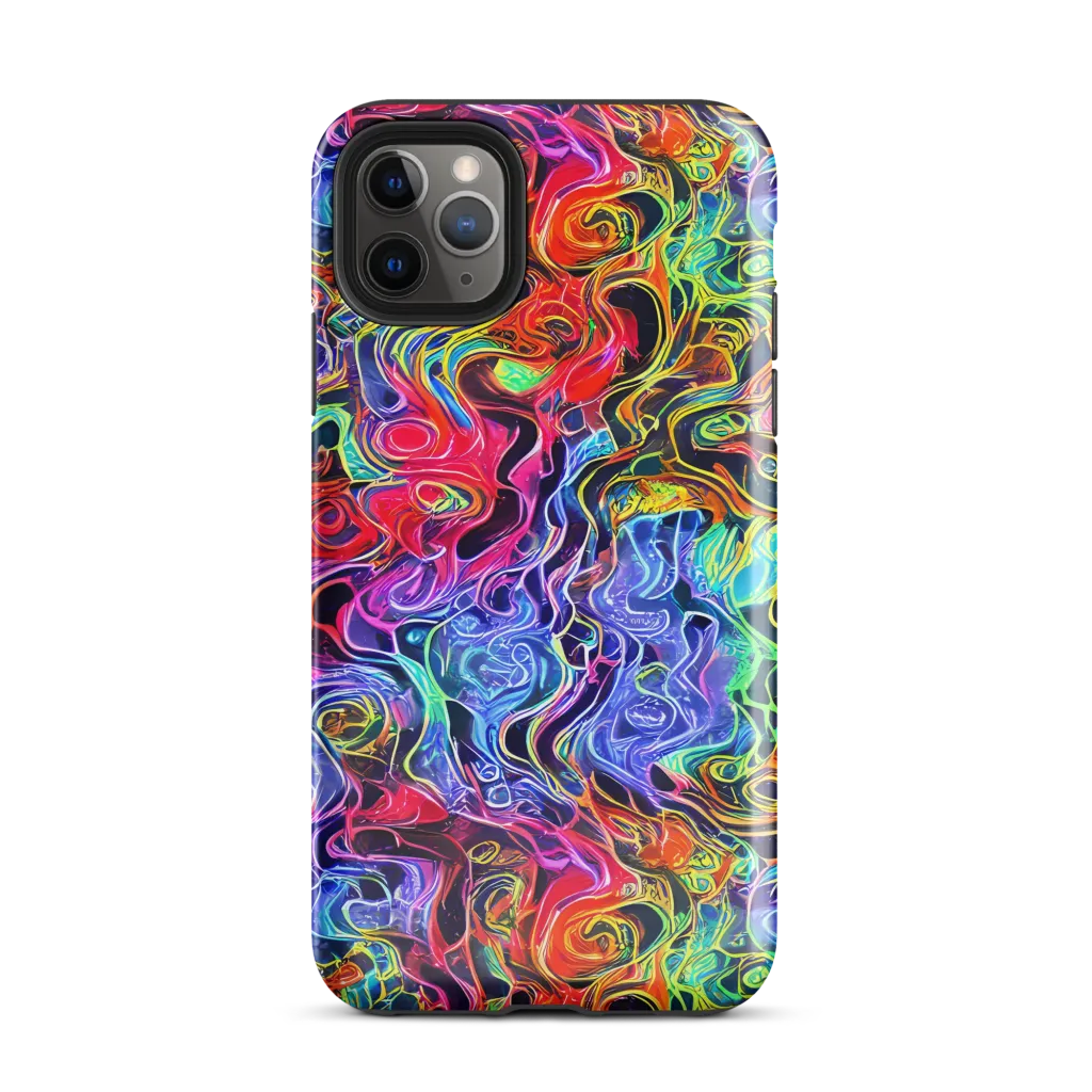 Riotous Aurora on Tough Case for iPhone® — Front