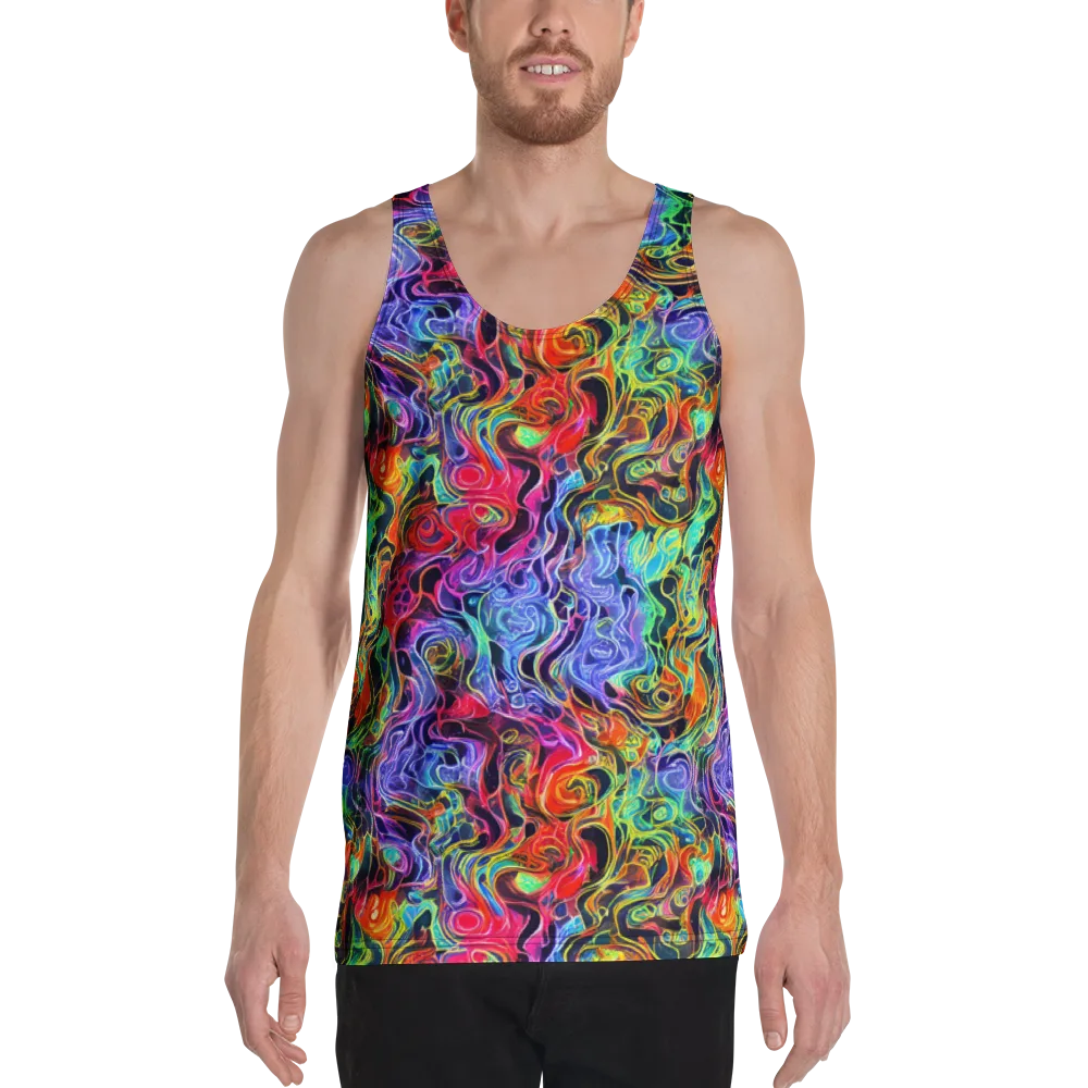 Riotous Aurora on Men's Tank Top — Front