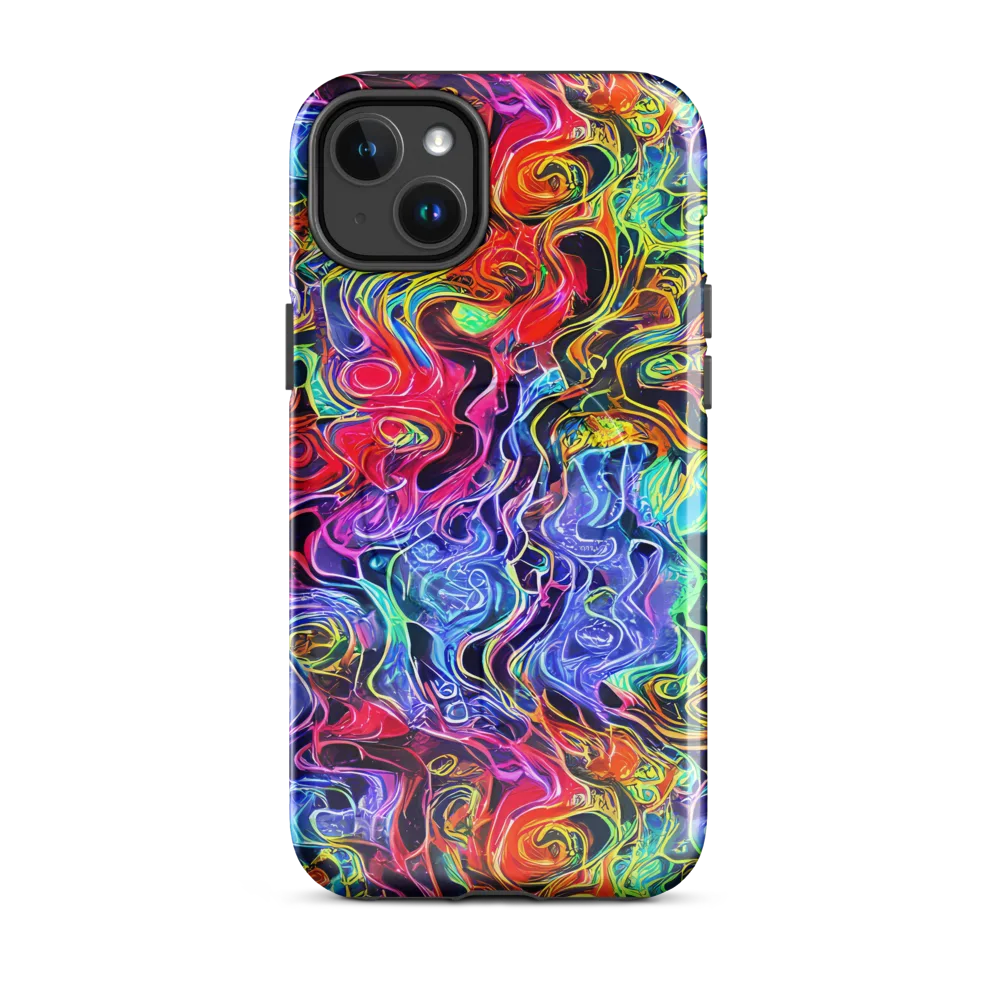 Riotous Aurora on MagSafe Tough Case for iPhone® — Front