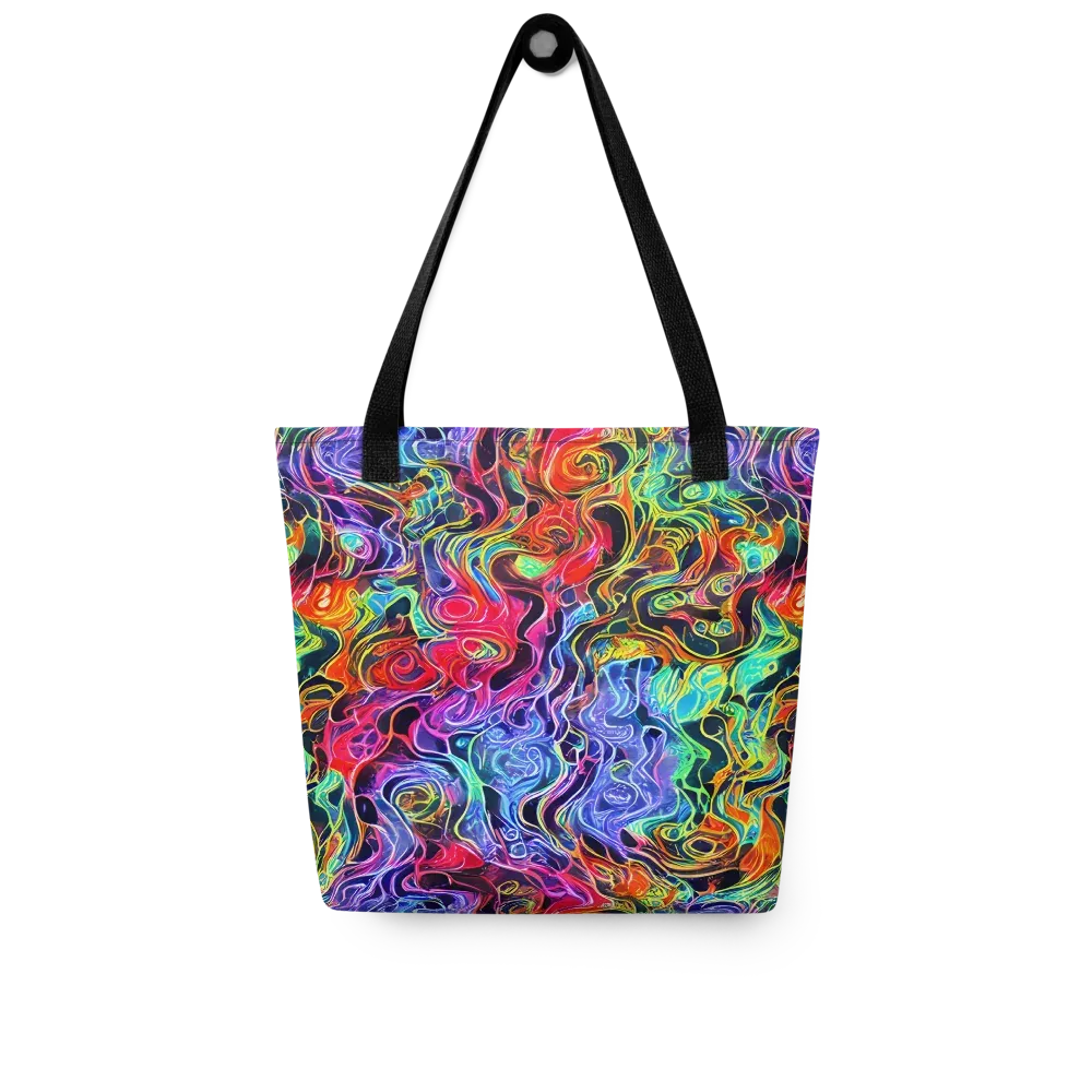 Riotous Aurora on Tote Bag — Front