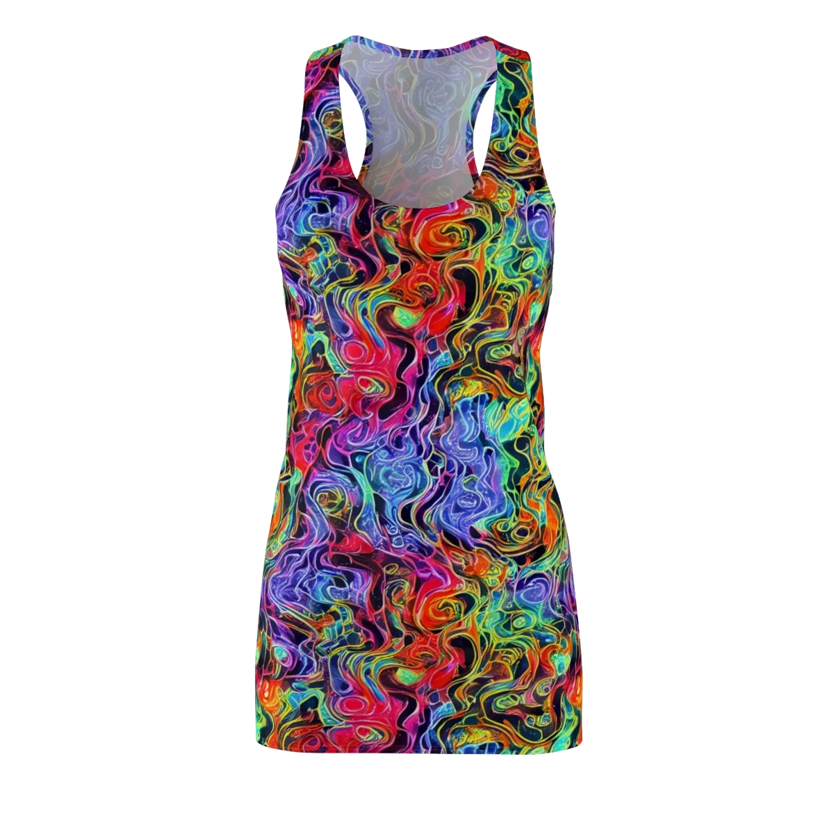 Riotous Aurora on Racerback Dress — Front