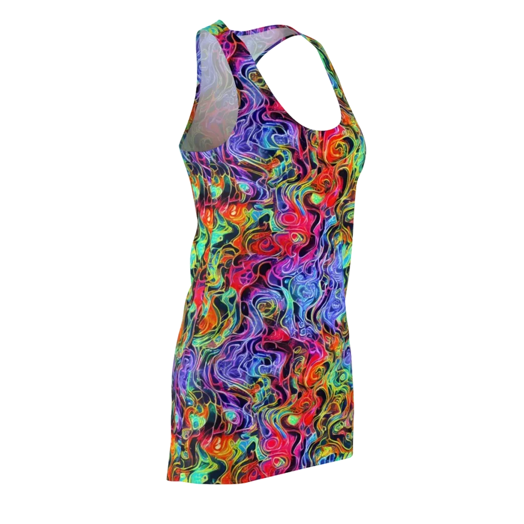 Riotous Aurora on Racerback Dress — Front Side