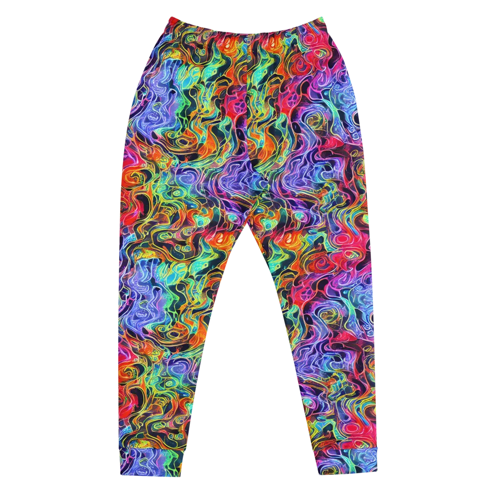Riotous Aurora on Men's Joggers — Front