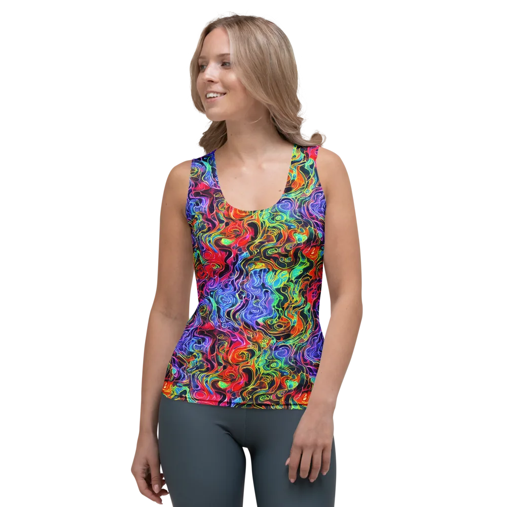 Riotous Aurora on Women's Tank Top — Front