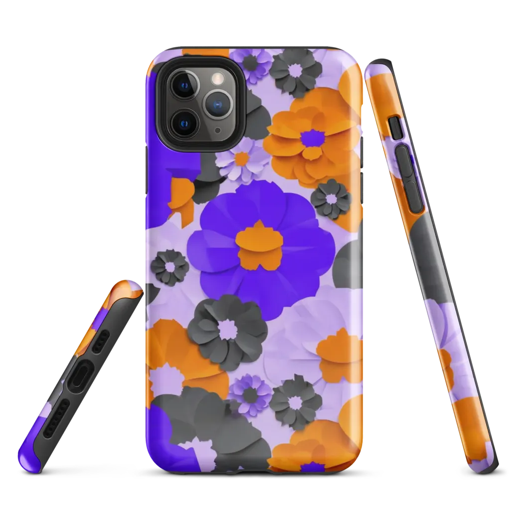 Ember Petals on Tough Case for iPhone® — Front