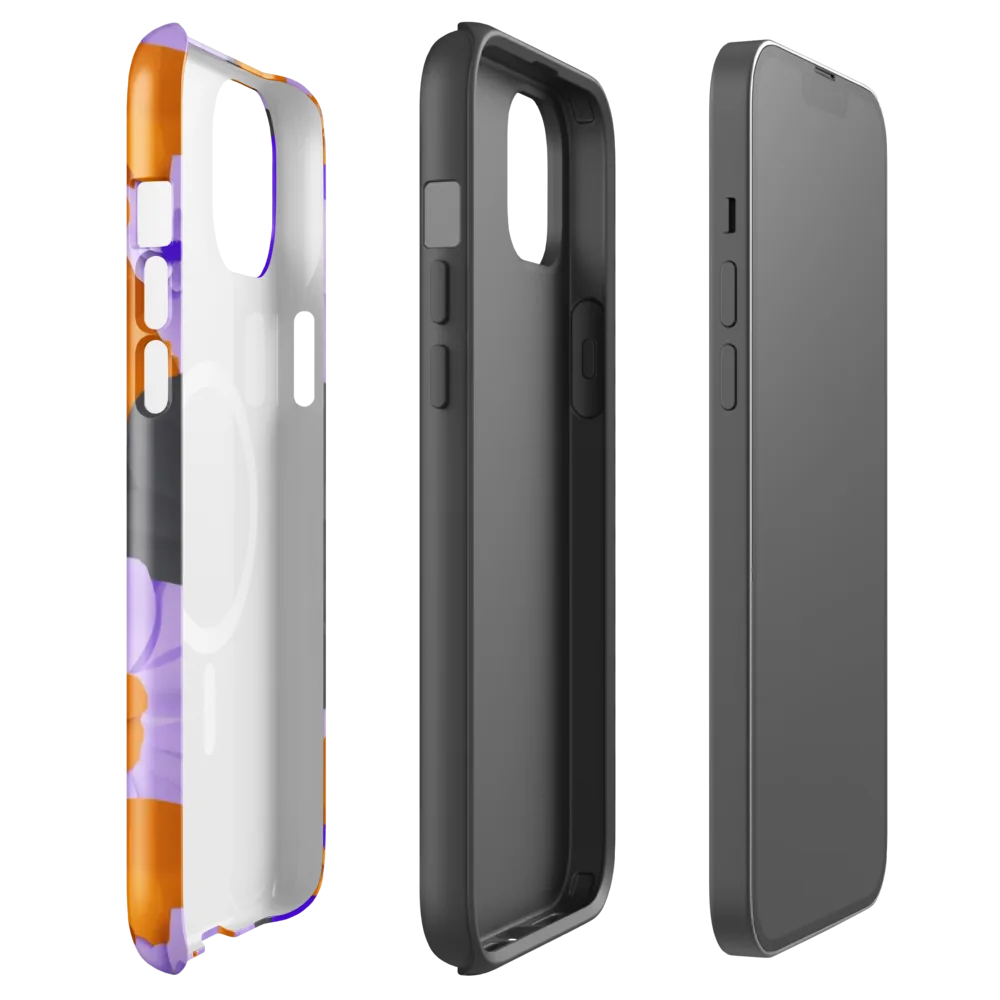 Ember Petals on MagSafe Tough Case for iPhone® — Front