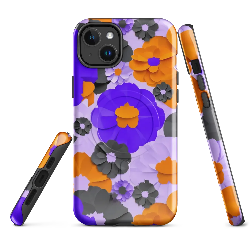 Ember Petals on MagSafe Tough Case for iPhone® — Front
