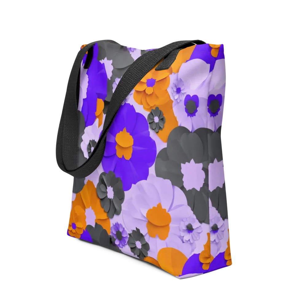Ember Petals on Tote Bag — Front