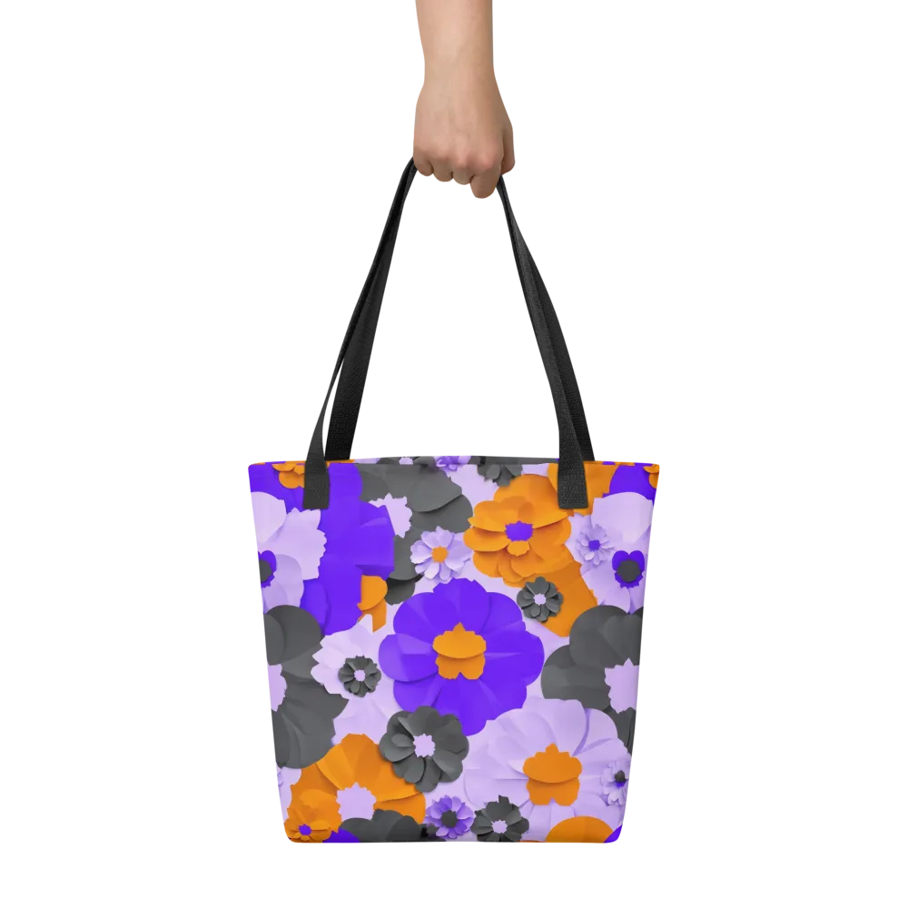 Ember Petals on Tote Bag — Front