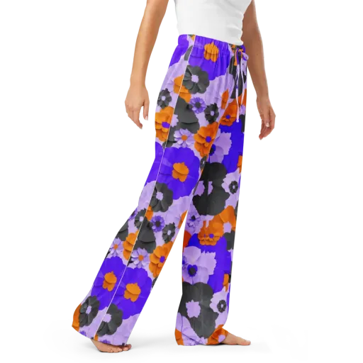 Ember Petals on a Women's Pajama Pants