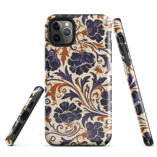 Velvet Scroll on a Tough Case for iPhone®
