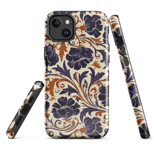 Velvet Scroll on a MagSafe Tough Case for iPhone®