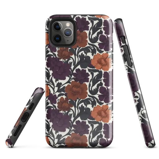 Plum And Persimmon on a Tough Case for iPhone®