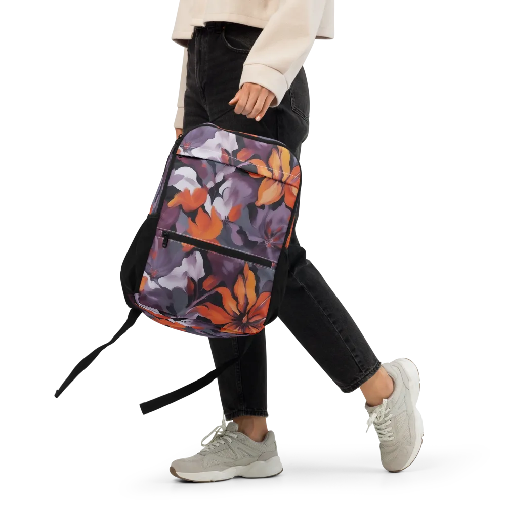 Velvet Flame on Utility Backpack — Front
