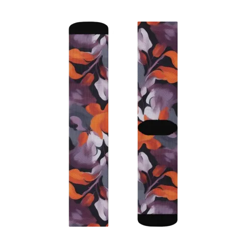 Velvet Flame on a Socks