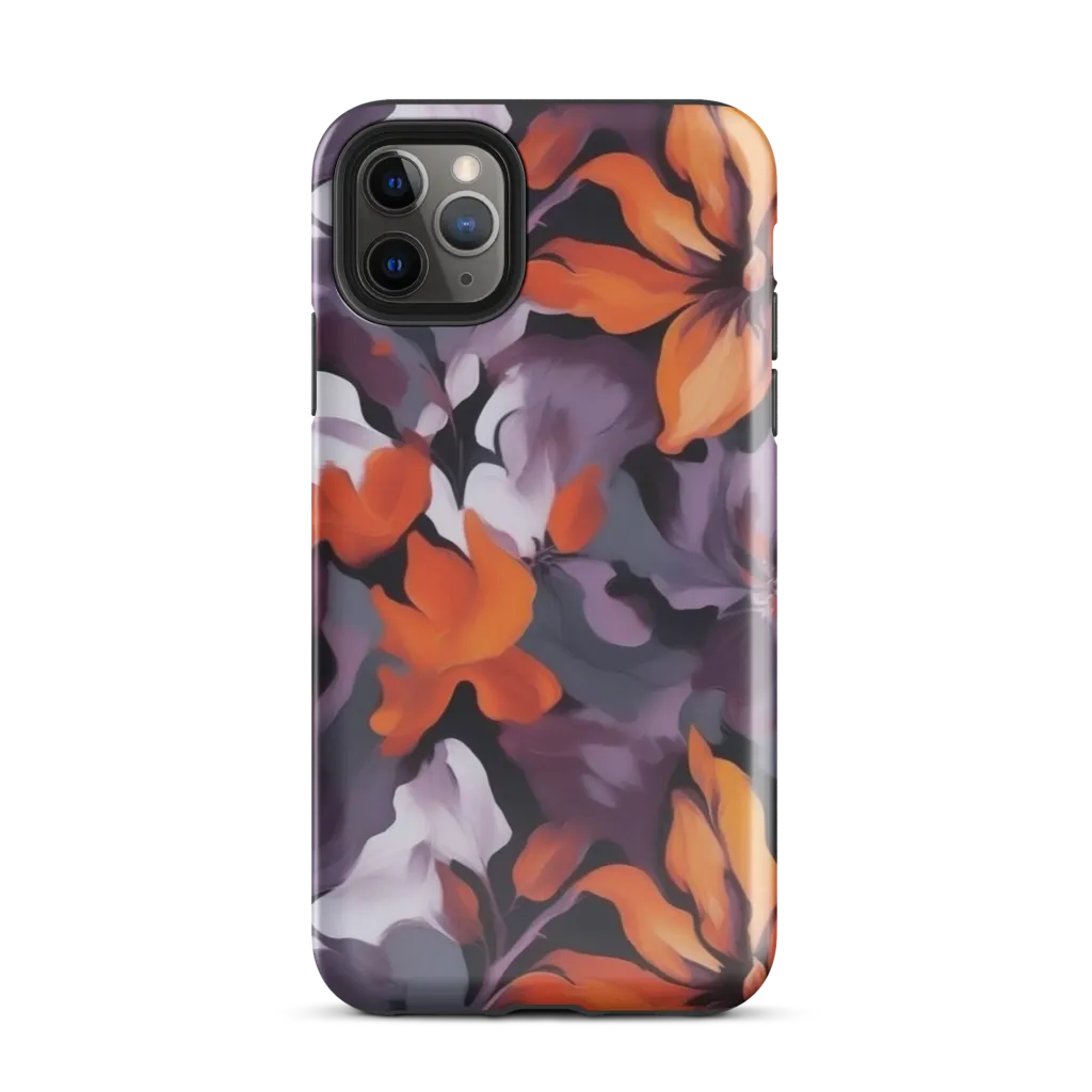 Velvet Flame on Tough Case for iPhone® — Front