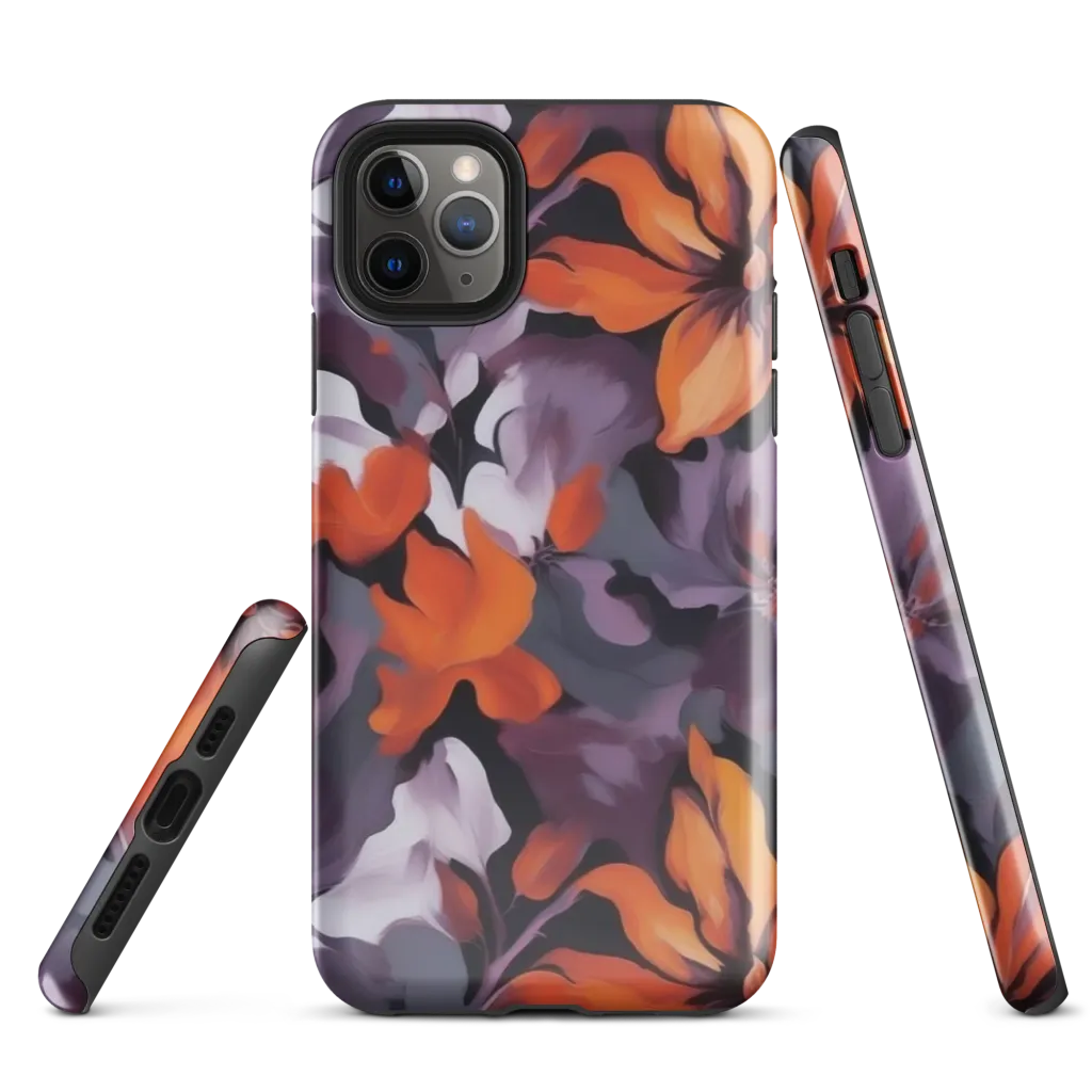 Velvet Flame on Tough Case for iPhone® — Front