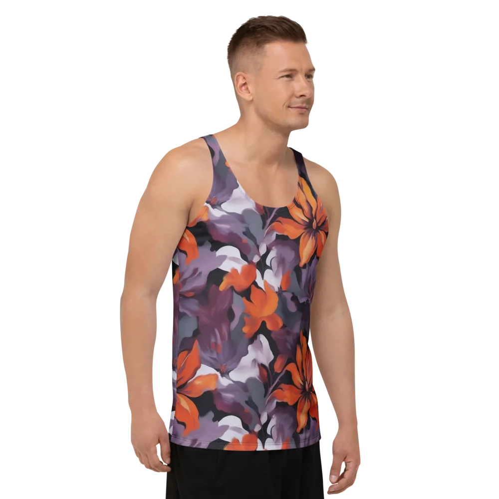 Velvet Flame on Men's Tank Top — Right Front