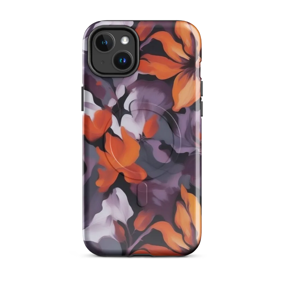 Velvet Flame on MagSafe Tough Case for iPhone® — Front