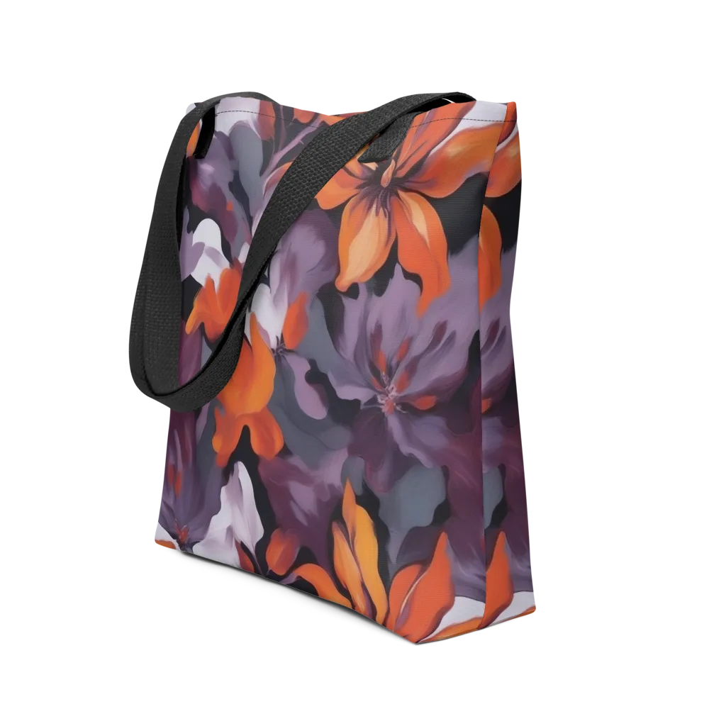 Velvet Flame on Tote Bag — Front