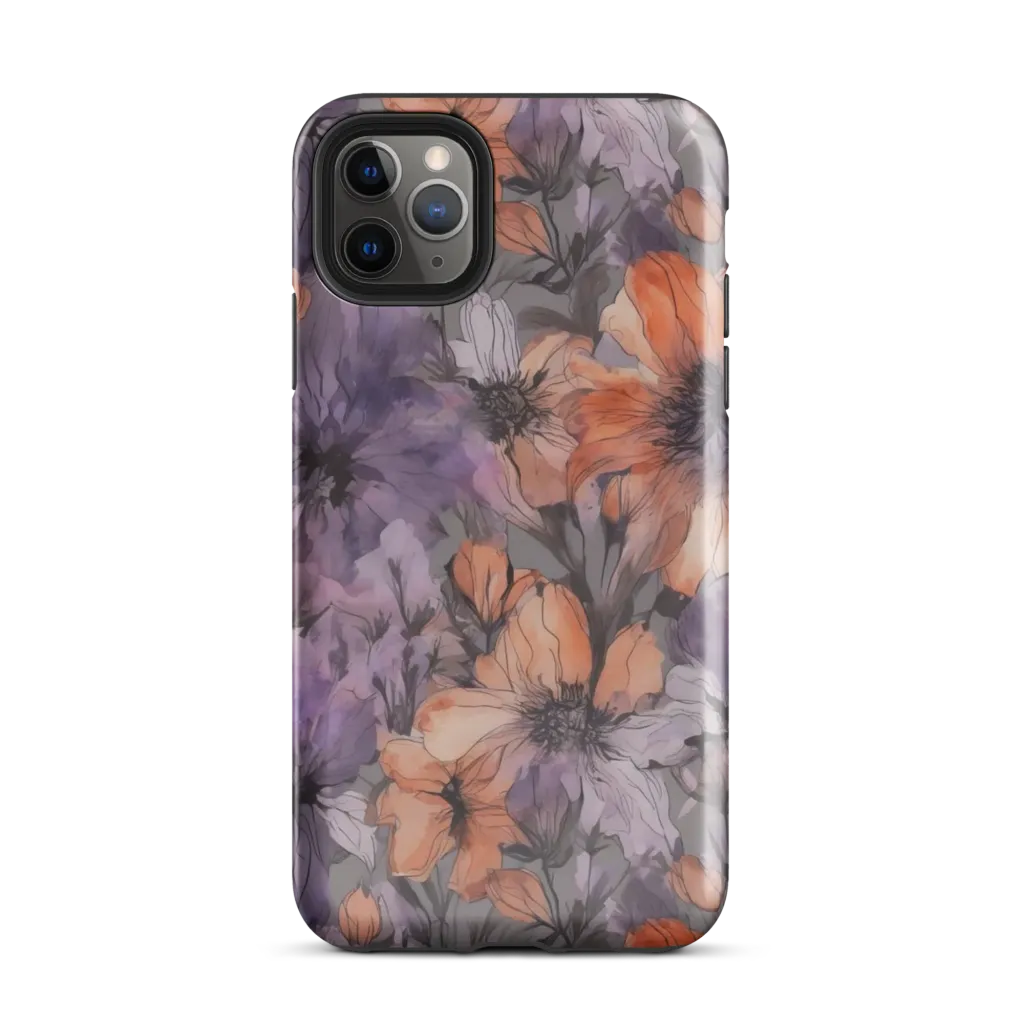 Poppy Dusk on Tough Case for iPhone® — Front