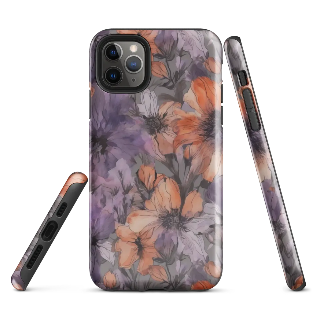 Poppy Dusk on Tough Case for iPhone® — Front