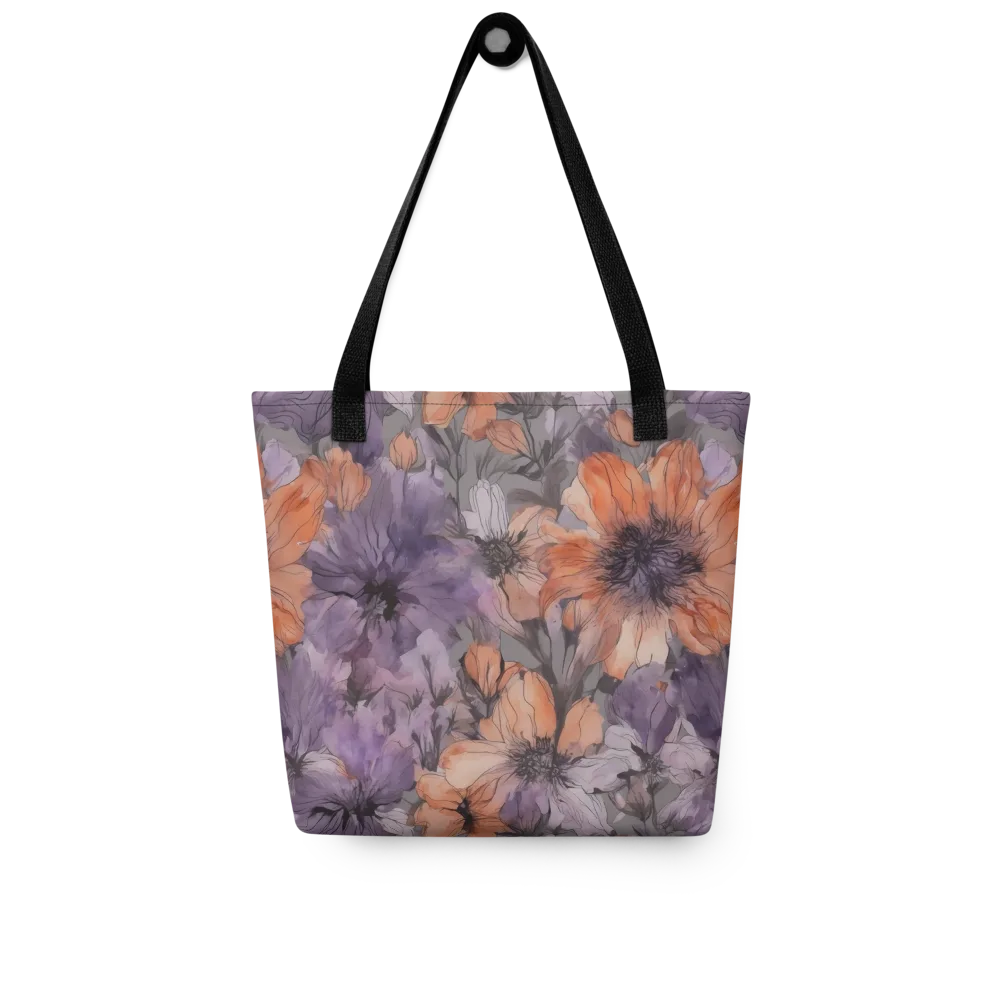 Poppy Dusk on Tote Bag — Front