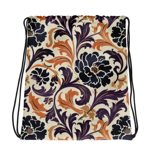 Copper Nocturne on a Drawstring Bag