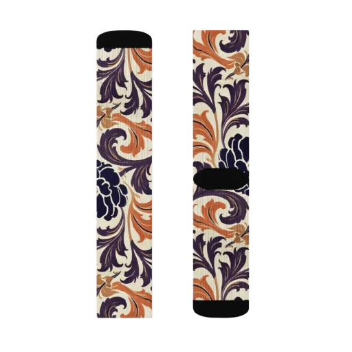 Copper Nocturne on a Socks