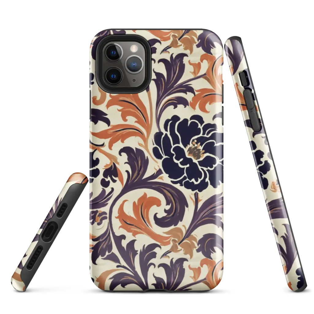 Copper Nocturne on Tough Case for iPhone® — Front